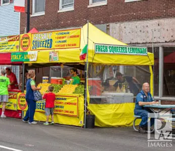 Vendor at Italian Fest